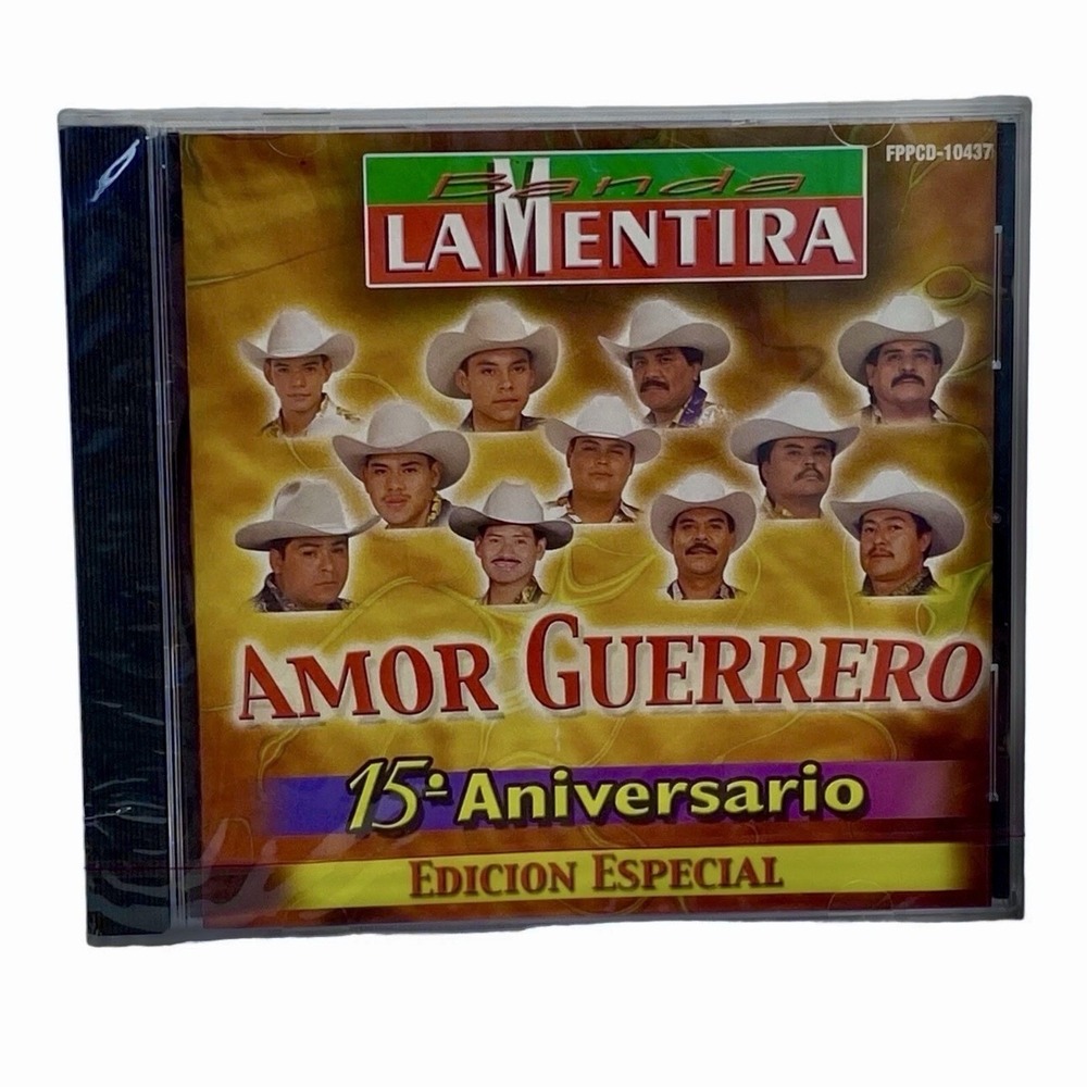 Banda LaMentira: Amor Guerrero 15 Aniversario (CD‎ 2001 Fonovisa) Spanish, Latin